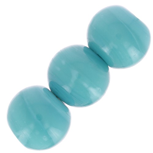 Tonde mm. 8 Green Turquoise x10