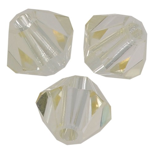 Biconi Preciosa 4 mm - MC Bead Rondell - Crystal Blond Flare x30