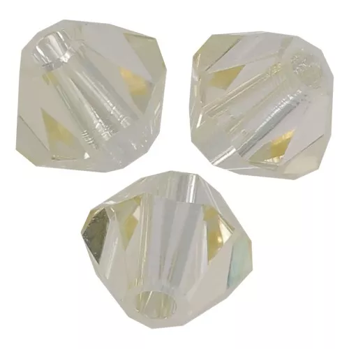 Biconi Preciosa 4 mm - MC Bead Rondell - Crystal Blond Flare x30