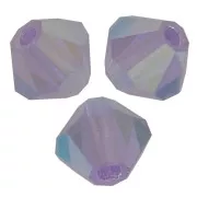 Biconi Preciosa 4 mm - MC Bead Rondell - Violet AB x30