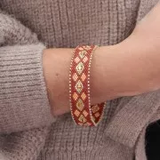 Biconi Preciosa 4 mm - MC Bead Rondell - Topaz AB x30