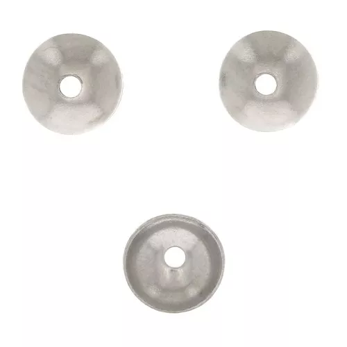 Coppette liscie 5 mm - Acciaio inossidabile 304 x10