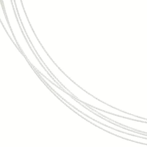 Filo mezzo-duro - ricotto - tondo diamantato Argento925 0.6 mm x2m