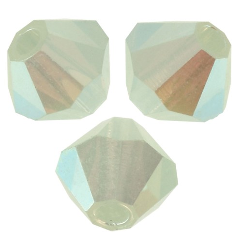 Biconi Preciosa 4 mm - MC Bead Rondell - Chrysolite Opal AB 2x x30