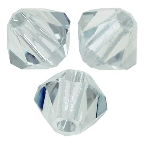 Biconi Preciosa 4 mm - MC Bead Rondell - Crystal Lagoon x30
