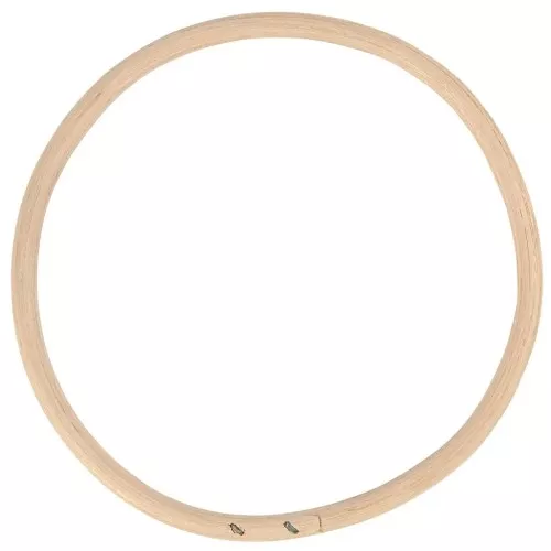 Cerchio in bambù 15 cm per acchiappasogni e decorazione - Naturale x1