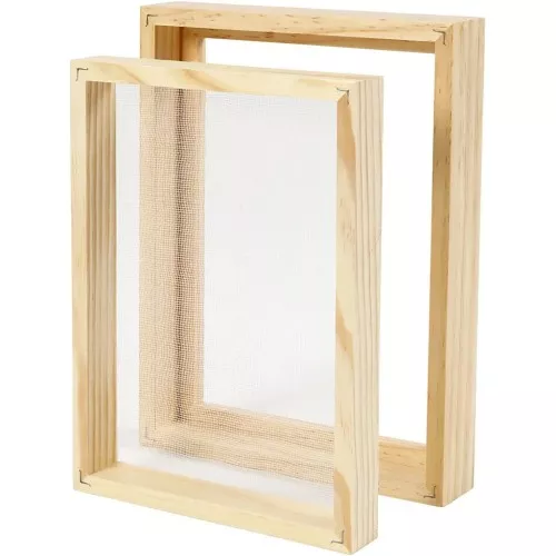 Stampo doppio cornice per fabbricare la carta artigianale - formato A5 x1
