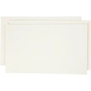 Polpa di carta 20x12 cm per fare della carta fai da te- Bianco x100g