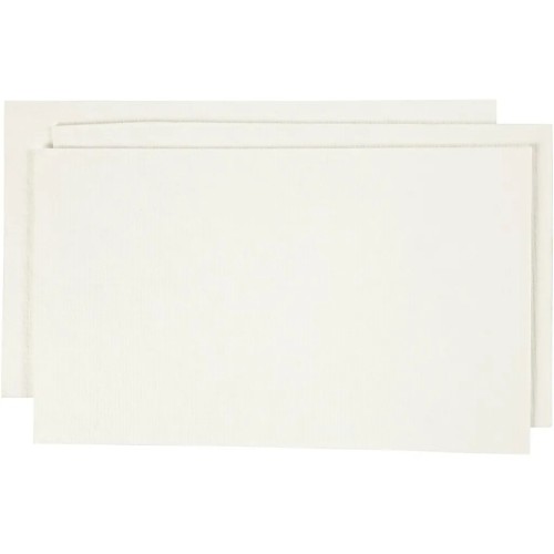 Polpa di carta 20x12 cm per fare della carta fai da te- Bianco x100g
