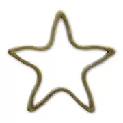 Intercalari stella mm. 10 bronzo x10