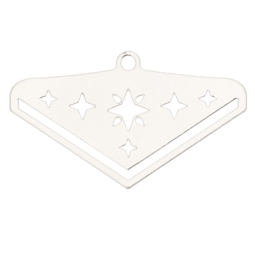 Terminale per tessitura perle Miyuki 11/0 P&C Stella 28 mm - Argenté