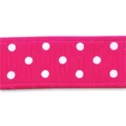 Nastro a pois mm. 10 Pink x 1m