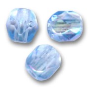 Sfaccettate mm. 2 Light Sapphire AB x50