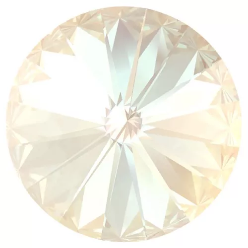 Cabochon PureCrystal 1122 Rivoli 12mm Crystal Ivory Cream Delite x1