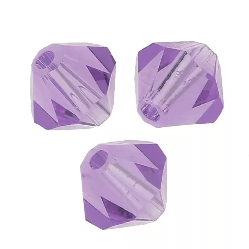 Biconi Preciosa 3 mm - MC Bead Rondell - Violet x30
