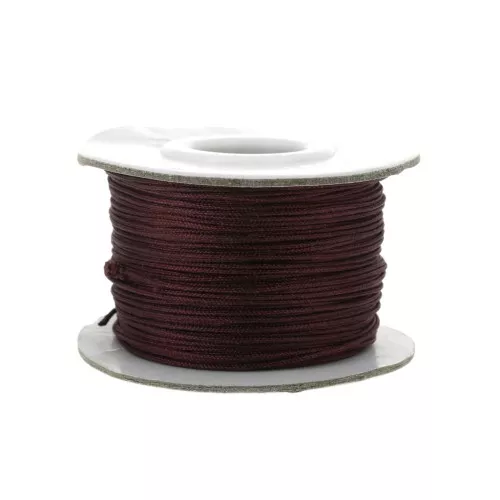 Filo nylon trecciato mm. 0.8 Aubergine x m. 50