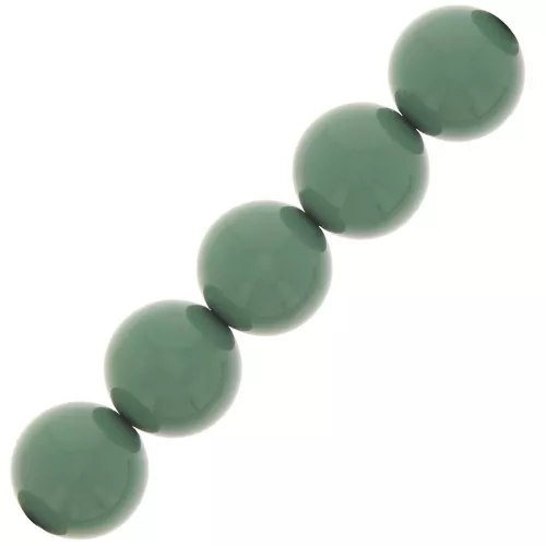 Perle Preciosa - Round Maxima - 4 mm - Sage x30