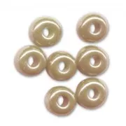 Perla Preciosa 6/0 4 mm - Luster Light Grey x 20 g