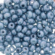 Preciosa Perle di semi 6/0 4 mm - Acquamarina x20g