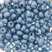 Preciosa Perle di semi 6/0 4 mm - Acquamarina x20g