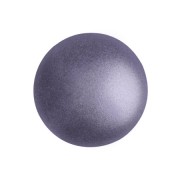 Cabochon di vetro di Puca® 18 mm Purple Metallic Mat x1
