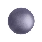 Cabochon di vetro di Puca® 18 mm Purple Metallic Mat x1