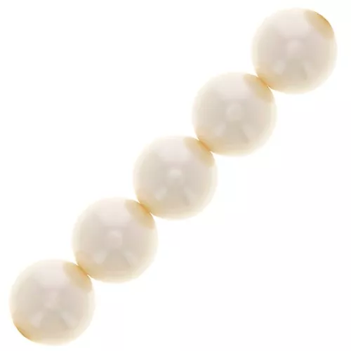 Perle Preciosa Round Pearl Maxima - 12 mm Pearl Effect Light Creamrose x6