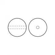 Perle Preciosa - Round Maxima - 6 mm Pearl Effect Light Green x20