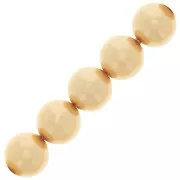 Perle Preciosa - Round Maxima - 6 mm Pearl Effect Gold x20