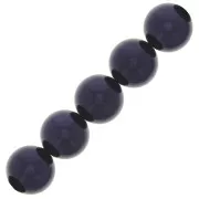 Perle Preciosa - Round Maxima 4 mm Pearl Effect Dark Blue x30