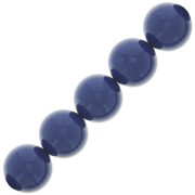 Perle Preciosa - Round Maxima 4 mm Navy Blue x30|raw }}
