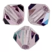 Biconi Preciosa 3 mm - MC Bead Rondell - Light Amethyst AB x30
