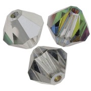 Biconi Preciosa 4 mm - MC Bead Rondell - Crystal Vitrail Medium x30|raw }}