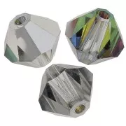 Biconi Preciosa 4 mm - MC Bead Rondell - Crystal Vitrail Medium x30