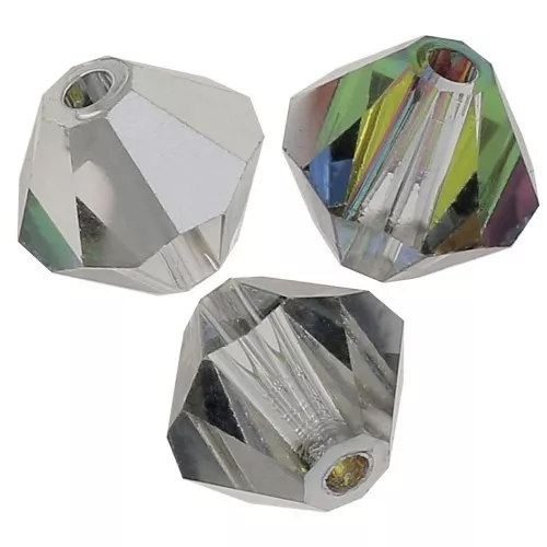 Biconi Preciosa 4 mm - MC Bead Rondell - Crystal Vitrail Medium x30