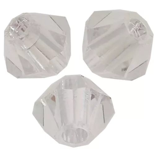 Biconi Preciosa 4 mm - MC Bead Rondell - Crystal Argent Flare x30
