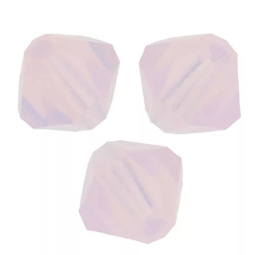 Biconi Preciosa 4 mm - MC Bead Rondell - Rose Opal x30