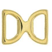 Distanziatore 17x13 mm in zama - Dorato con oro fino x1