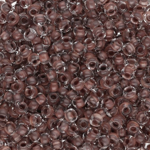 Perline di semi Preciosa 9/0 2,5 mm - Crystal Chocolate Brown x20g