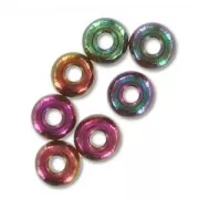 Perla Preciosa 6/0 4 mm - Purple Gold Iris x 20 g