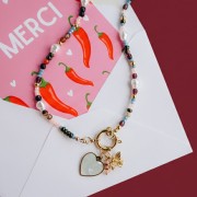 Perle di semi Preciosa 6/0 4 mm - Nero Luster Verde x20g