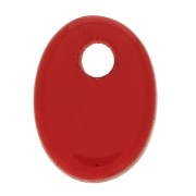 Zecchino ovale 8x6 mm imitazione Pietra Gemma - Hydro Grenat x1