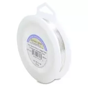 Filo di rame artistico 0,81 mm - Argento anti-ossidazione x24m