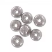 Perla Preciosa 6/0 4 mm - Luster Grey x20 g