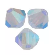 Biconi Preciosa 4 mm - MC Bead Rondell - Light Sapphire AB 2x x30