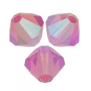 Biconi Preciosa 4 mm - MC Bead Rondell - Rose AB 2x x30