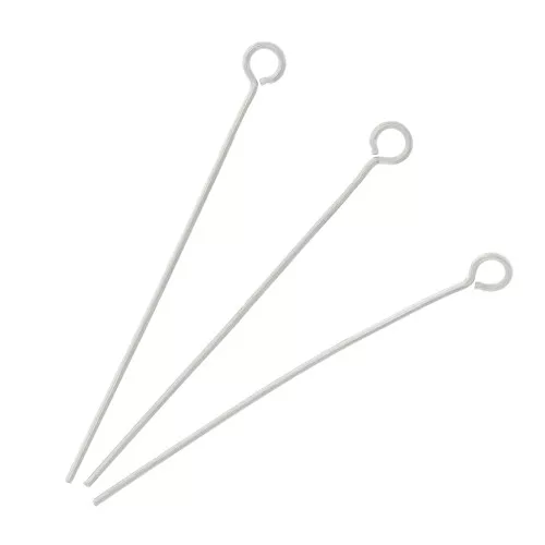 Chiodino Occhiello 35x0.6 mm Acciaio inossidabile x10