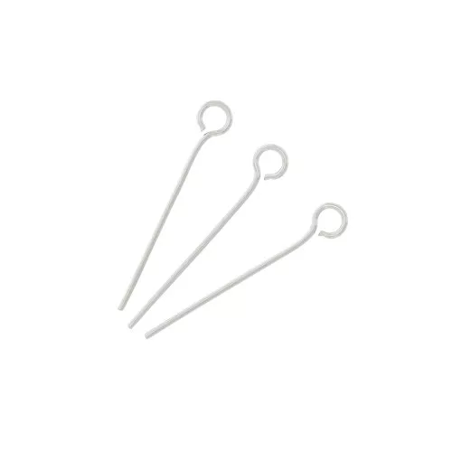 Chiodino Occhiello 20x0.6 mm Acciaio inossidabile x10