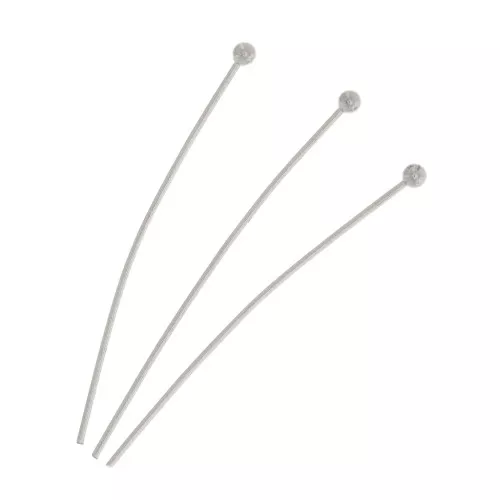 Chiodino pallina 35x0.6 mm Acciaio inossidabile x10