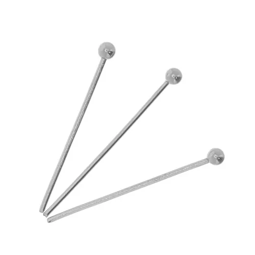 Chiodino pallina 20x0.6 mm in Acciaio inossidabile 304 x10